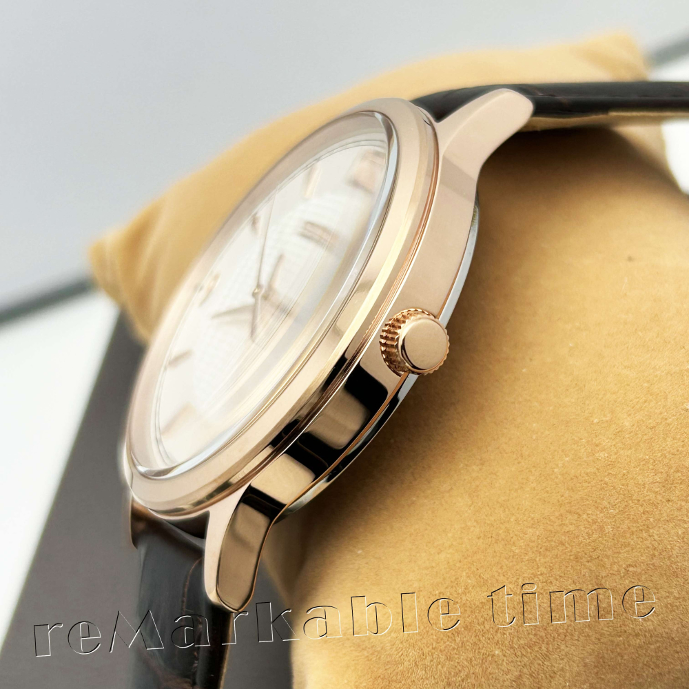 【SEIKO 石英手錶】經典紳士時尚男錶款白面玫瑰金框SGEH88/SGEH88P1-細節圖8