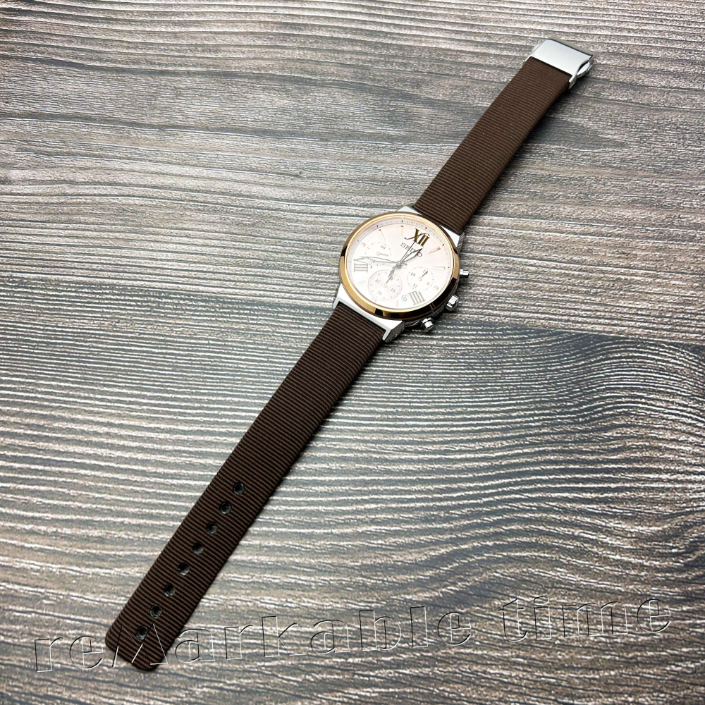 【SEIKO LUKIA】三眼藍寶石水晶皮帶女手錶SRWZ68P1/SRWZ68~送禮首選-細節圖2