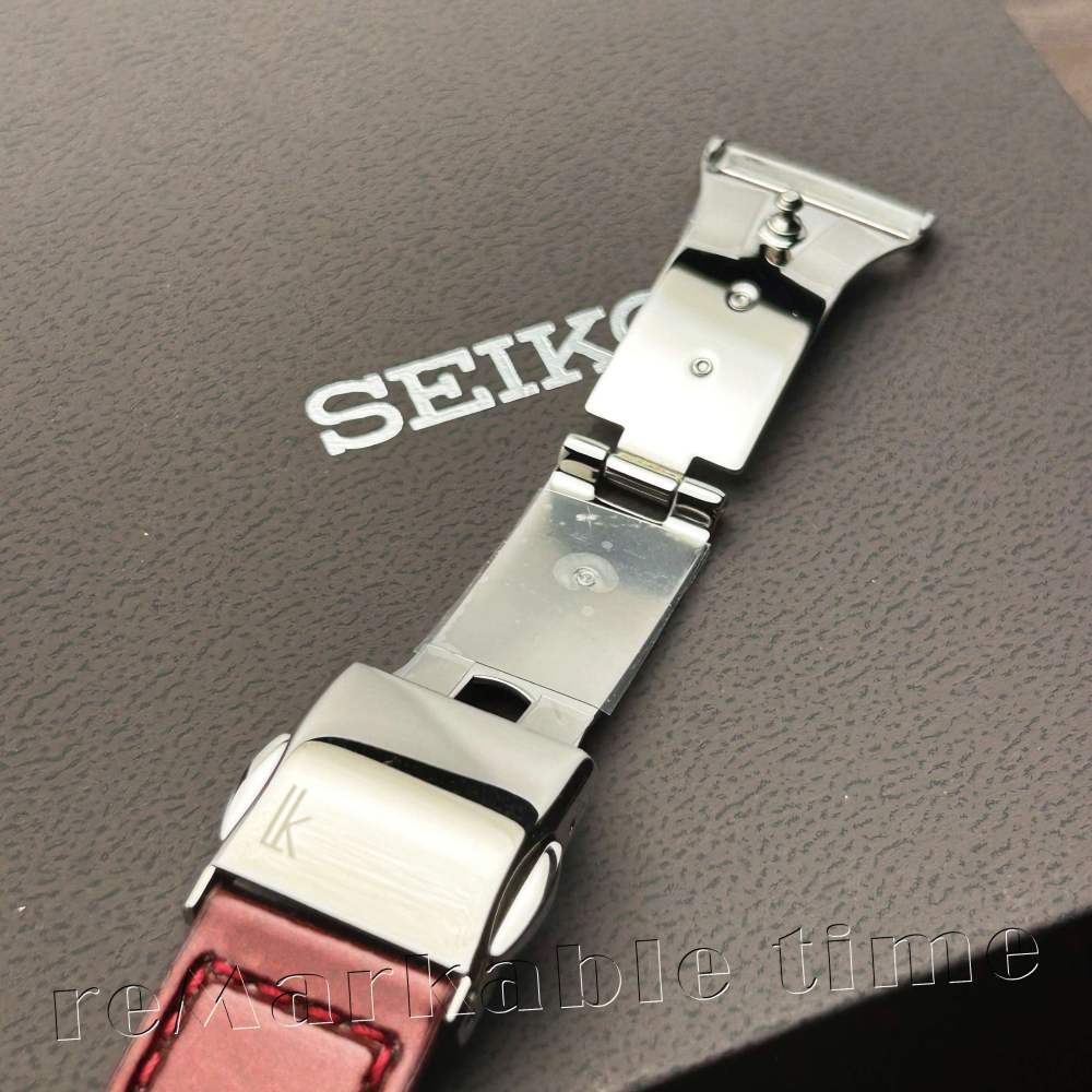 【SEIKO LUKIA】三眼藍寶石水晶漆皮皮帶女手錶SRW812P1/SRW812~送禮首選-細節圖5