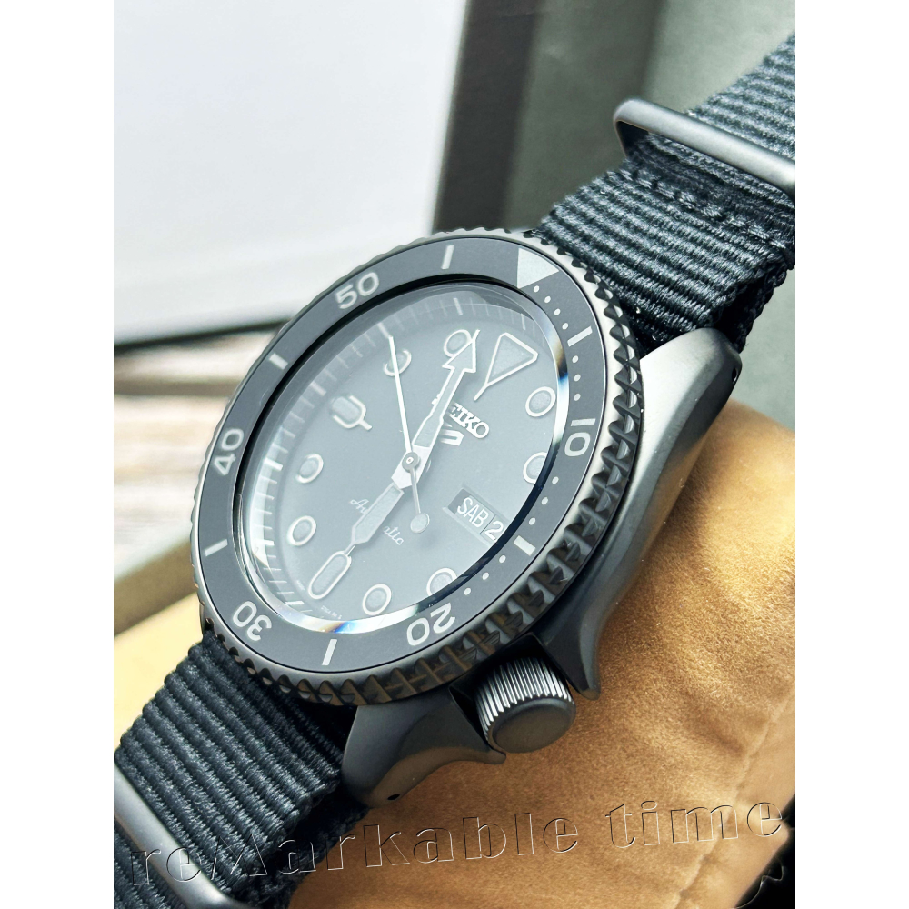 【SEIKO 自動機械手錶】5 SPORTS尼龍錶帶 SRPD79K1-細節圖4