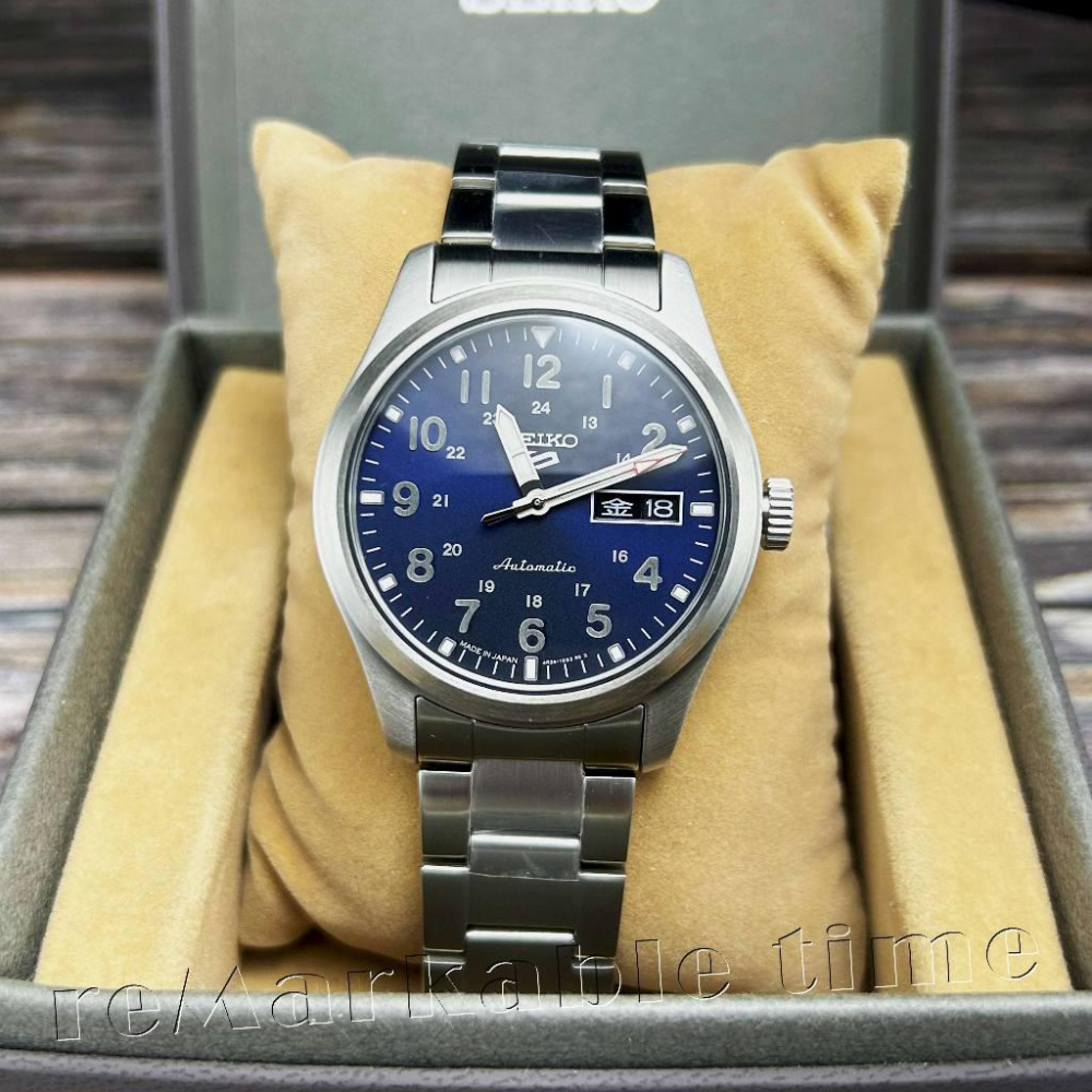 【SEIKO 自動機械手錶】 精工五號自動機械錶款SBSA113(日本限定)-細節圖2