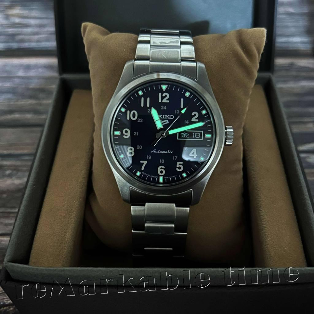 【SEIKO 自動機械手錶】 精工五號自動機械錶款SBSA113(日本限定)-細節圖6