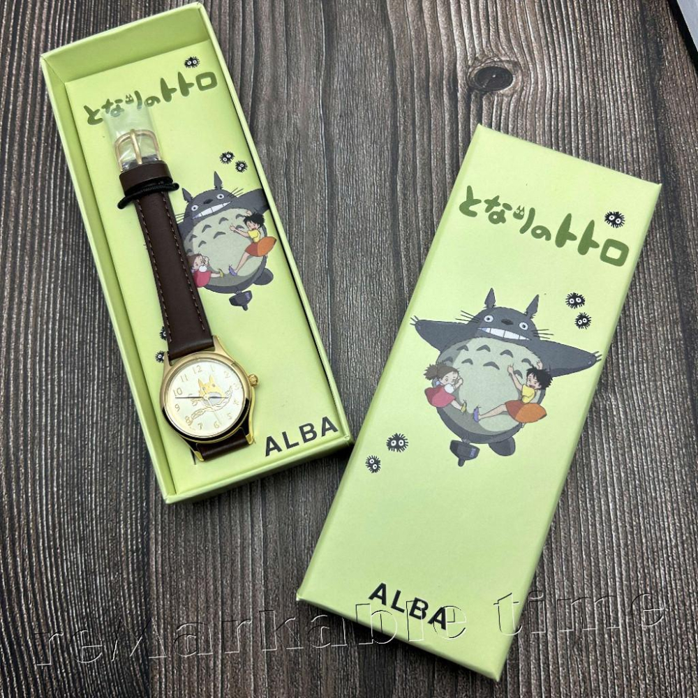 【SEIKO ALBA】吉卜力龍貓皮革手錶ACCK401-細節圖7