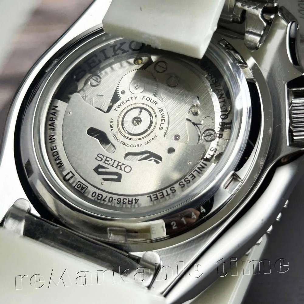 【SEIKO 自動機械手錶】 精工五號自動機械錶款SBSA001藍面(日本限定)-細節圖4