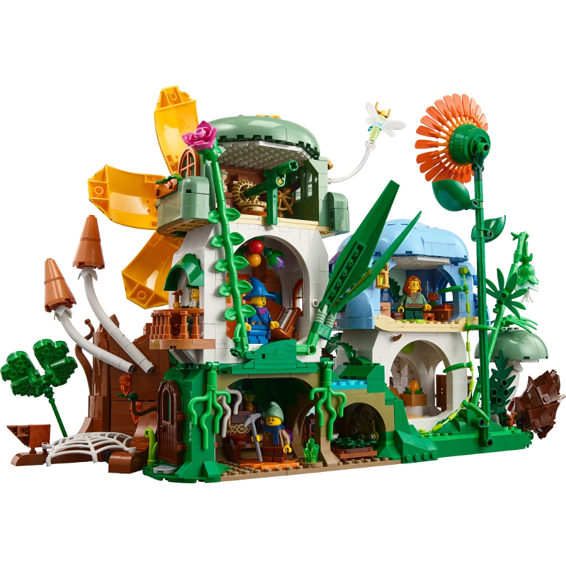 [人口販子]LEGO Bricklink 910051 蘑菇村 Mushroom Village-細節圖5