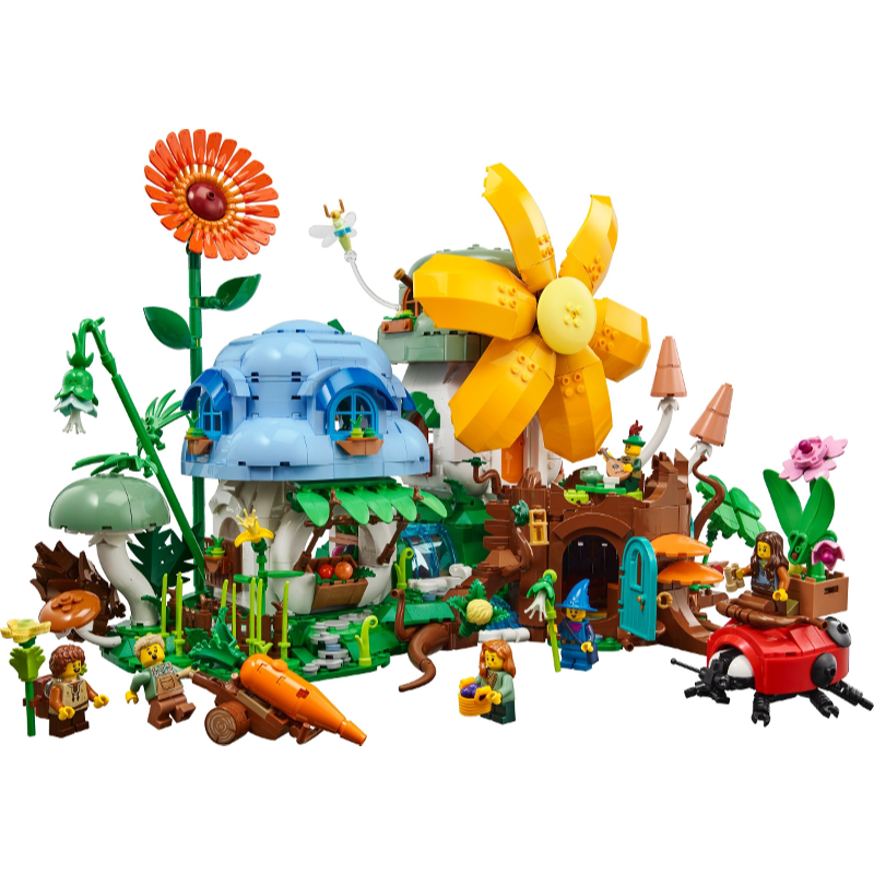 [人口販子]LEGO Bricklink 910051 蘑菇村 Mushroom Village-細節圖6
