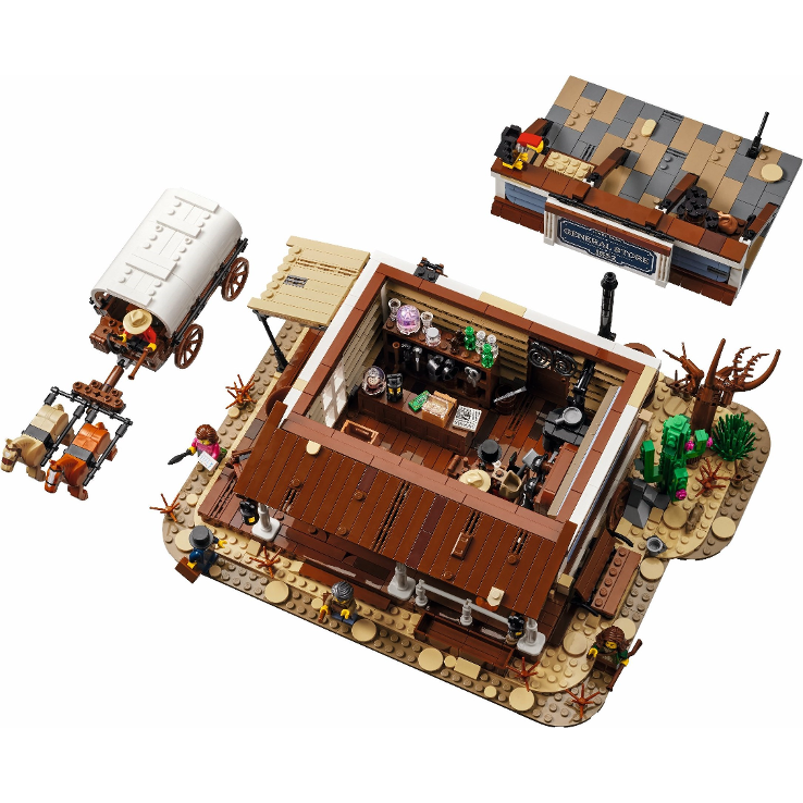 [人口販子]LEGO Bricklink 910031 雜貨店 General Store-細節圖2