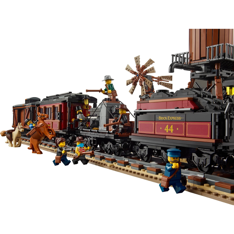 [人口販子]LEGO Bricklink	910044 狂野西部列車 Wild West Train-細節圖2