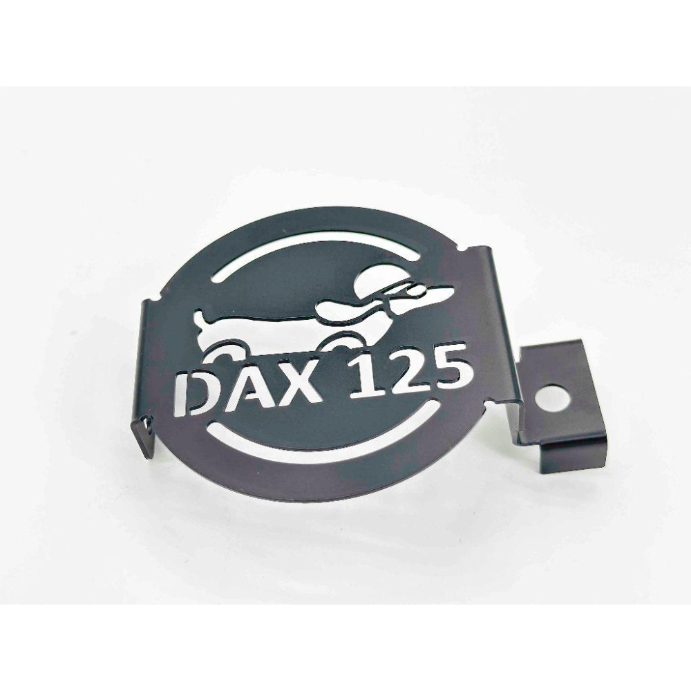 HONDA DAX125 NEMOTO 臘腸狗喇叭蓋 喇叭蓋 白鐵材質 拋光電鍍 黑鉻 黑化 電鍍-細節圖6