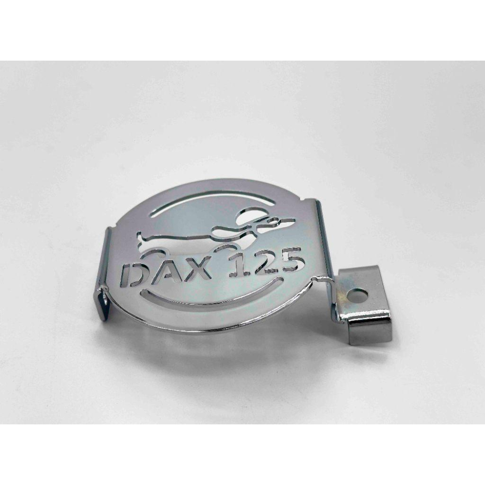 HONDA DAX125 NEMOTO 臘腸狗喇叭蓋 喇叭蓋 白鐵材質 拋光電鍍 黑鉻 黑化 電鍍-細節圖7