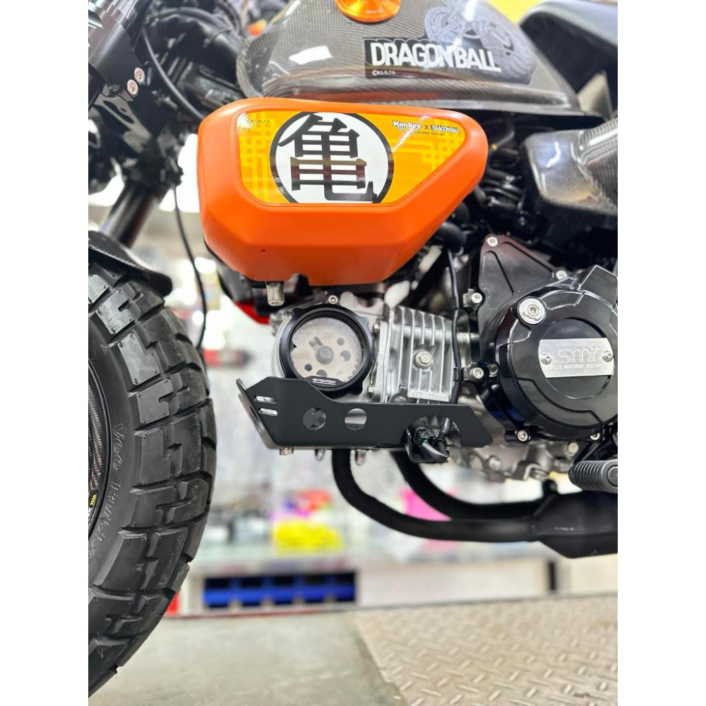 NEMOTO  DAX125 GROM125 五速MONKEY125 專用 新版下導流 下導流 下護板 台灣製造-細節圖4