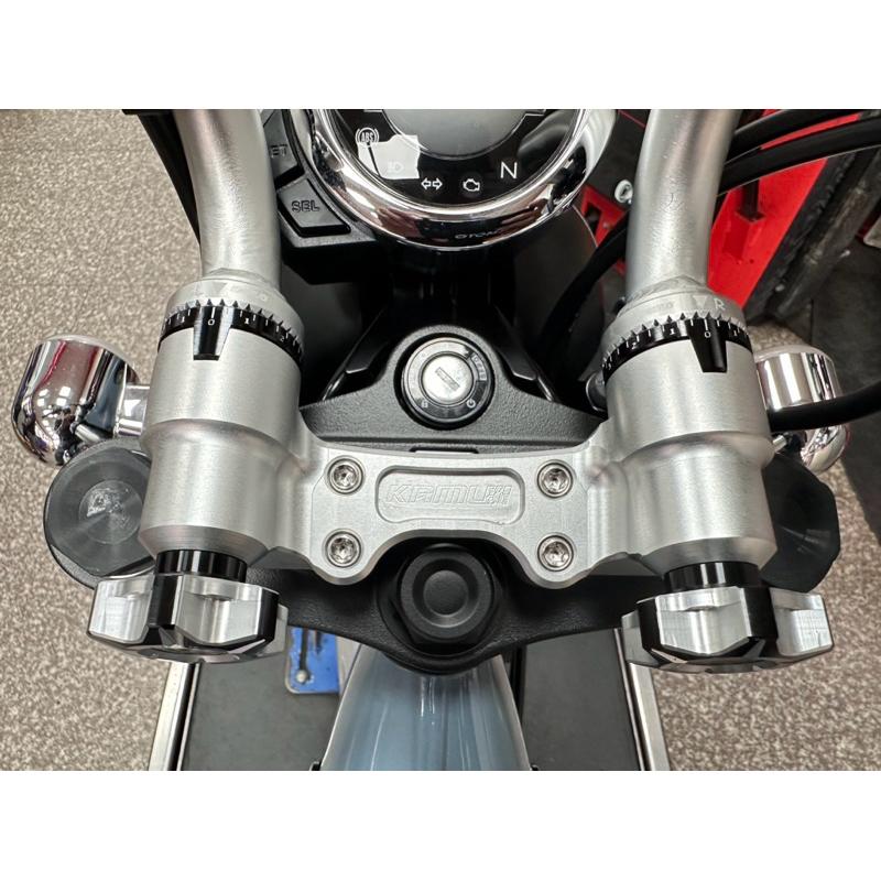 HONDA MONKEY125 DAX125 專用 KAMUI  可調手把 可調分離把 分離把 可調手把 全黑色-細節圖7