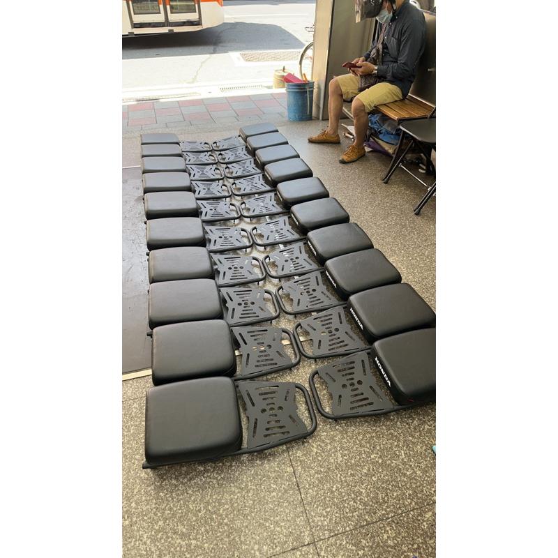 HONDA CT125 專用 黑鐵噴砂粉體 加長延伸後架+坐墊 後座可雙載且可以安裝後箱 後架-細節圖9