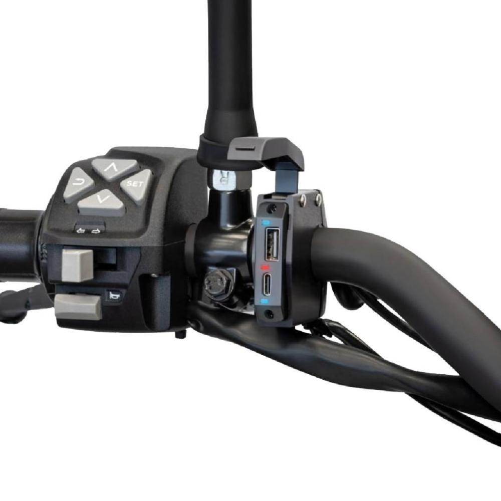 寶麗萊 MDC-23QCU 鷹隼二代  握把式 車充 疾速快充 全機防水 DAX125 CT125 MONKEY125-細節圖2