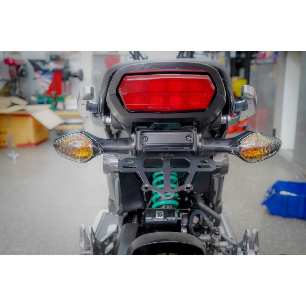 GROM125 MSX125三代 G-Craft短牌架   日本G-Craft專為台灣車牌所設計短牌架 台灣專用版-細節圖4