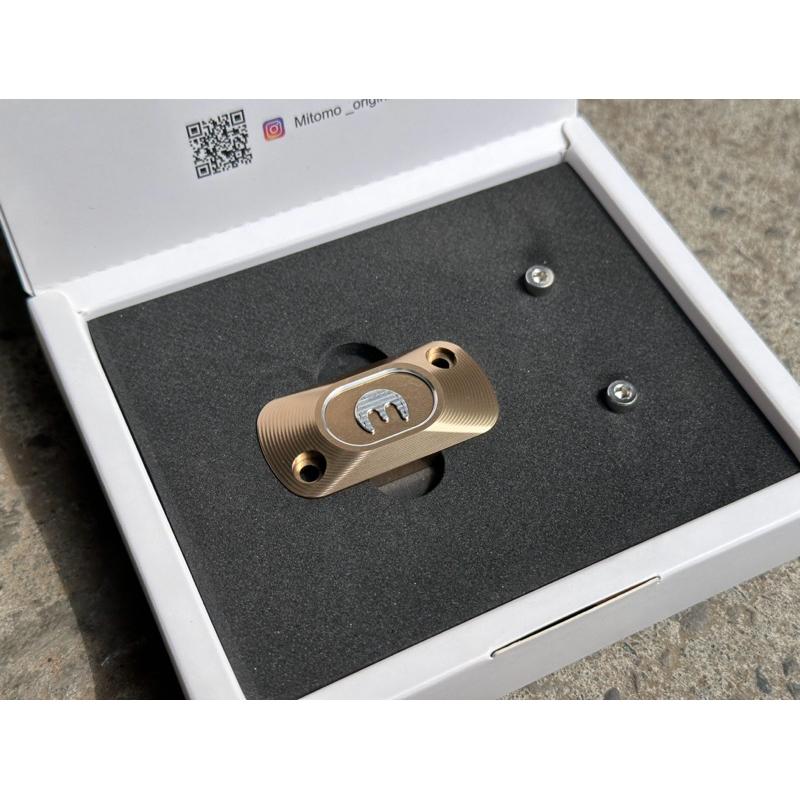 MITOMO MONKEY125 專用 CNC前油杯蓋 台灣製造-細節圖2