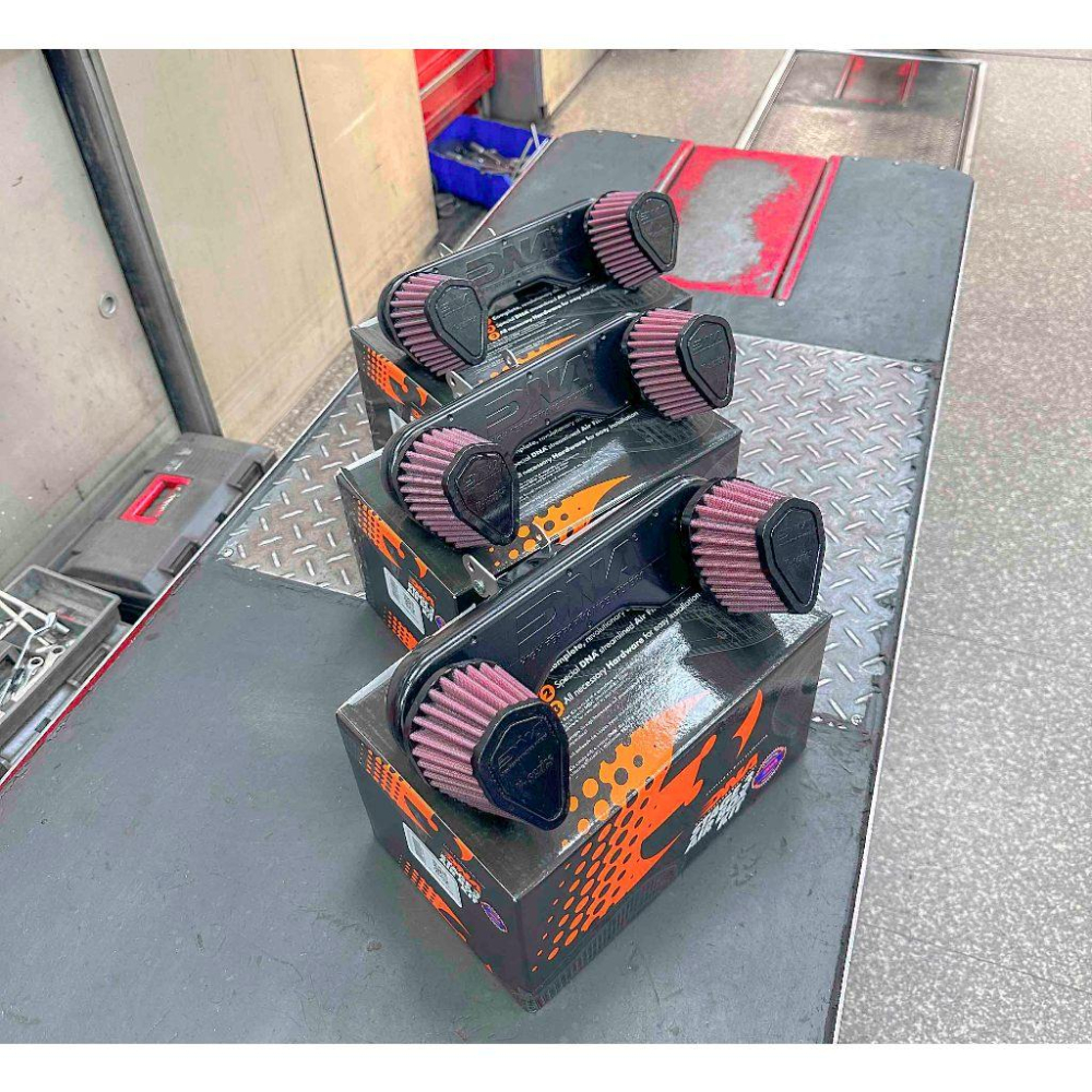 HONDA MONKEY125 (18-21) (22-23) Stage 3 DNA 高流量空濾 橡膠頂部空氣濾清器-細節圖2