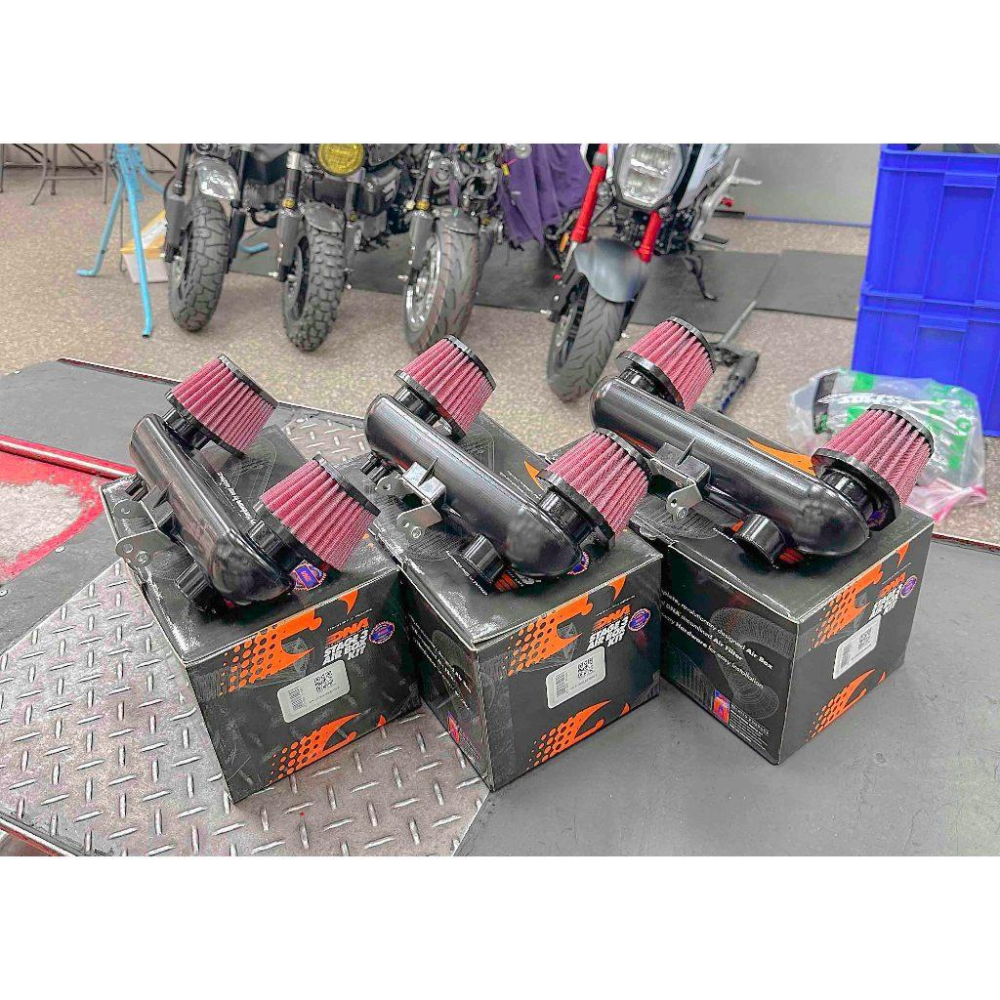 HONDA MONKEY125 (18-21) (22-23) Stage 3 DNA 高流量空濾 橡膠頂部空氣濾清器-細節圖4