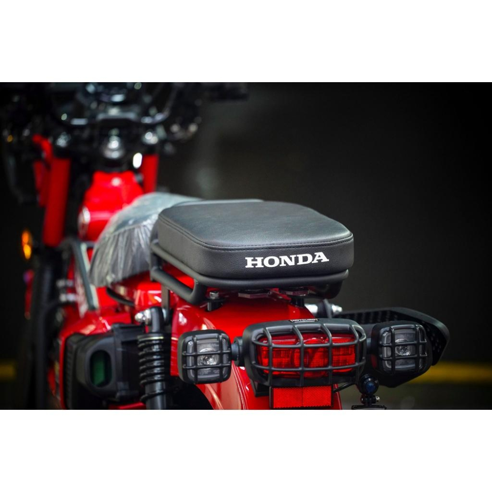 HONDA CT125 白鐵材質 粉體烤漆 後貨架 管型後架 台灣製造 +專用後座墊-細節圖8