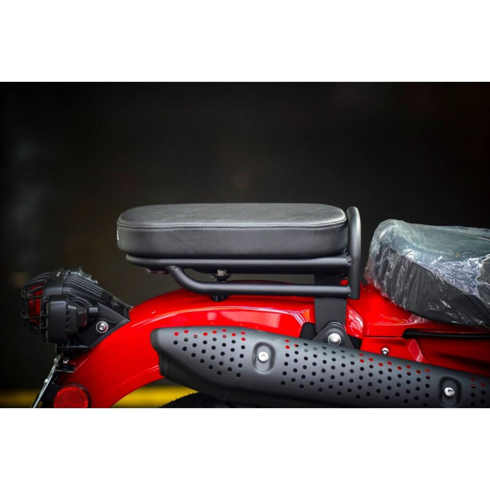 HONDA CT125 白鐵材質 粉體烤漆 後貨架 管型後架 台灣製造 +專用後座墊-細節圖9