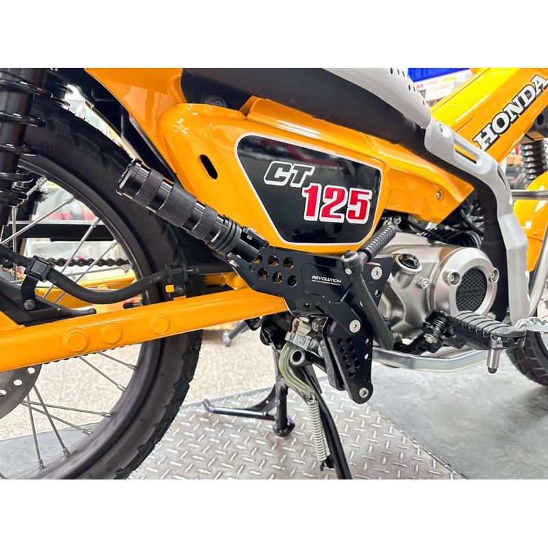 HONDA CT125 REVOLUTION  V2  新版CNC 後座腳踏  後踏組 21年 22年 23年 均通用-細節圖4