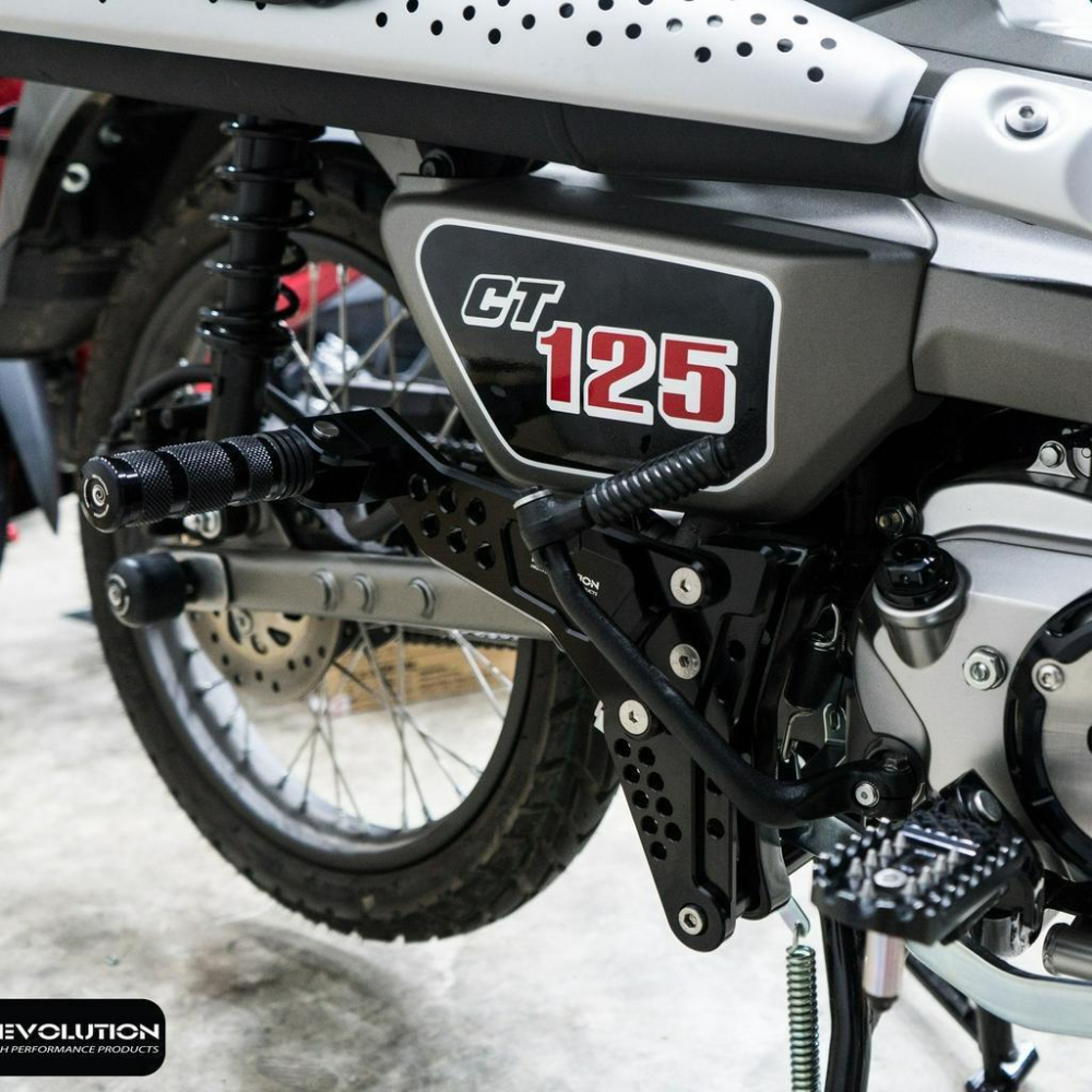 HONDA CT125 REVOLUTION  V2  新版CNC 後座腳踏  後踏組 21年 22年 23年 均通用-細節圖5