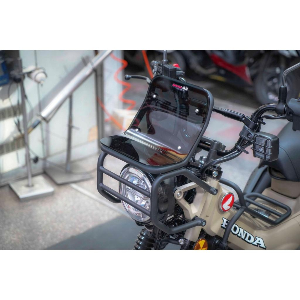 HONDA CT125 適用motoskill大燈上支架 造型遮陽板 造型風鏡-細節圖2