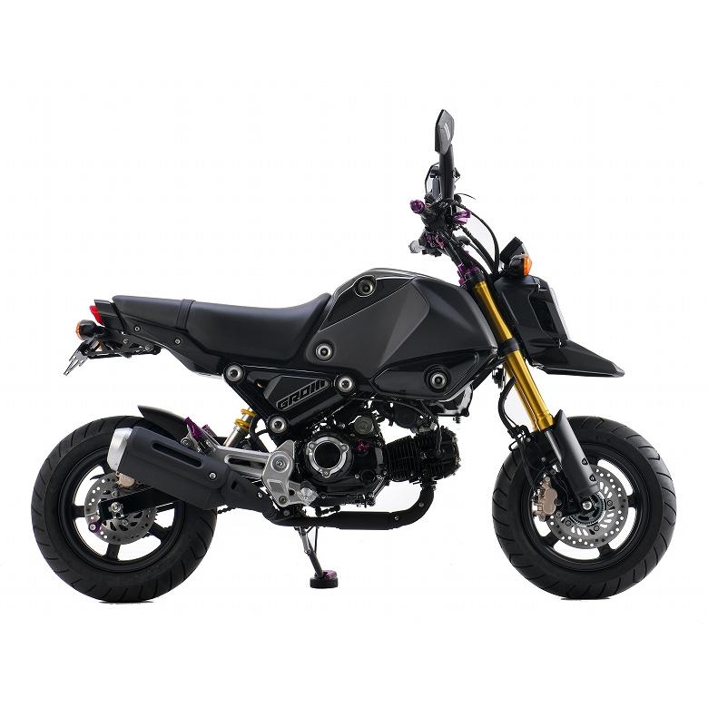 HONDA GROM125 H2C 經典越野大鳥 造型車殼套件 寬體 鳥嘴寬體 越野寬體 黑色-細節圖2