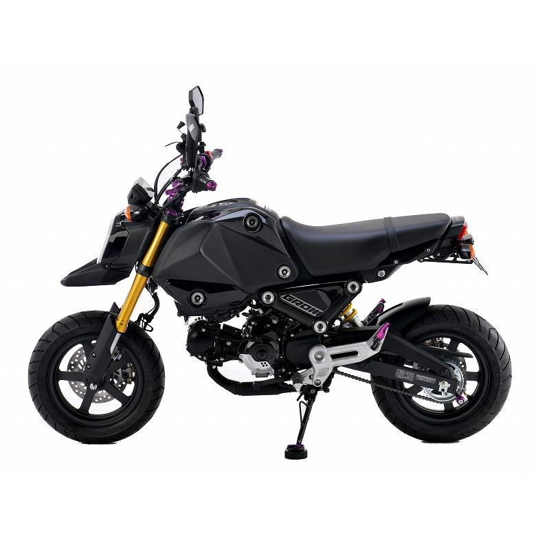 HONDA GROM125 H2C 經典越野大鳥 造型車殼套件 寬體 鳥嘴寬體 越野寬體 黑色-細節圖3