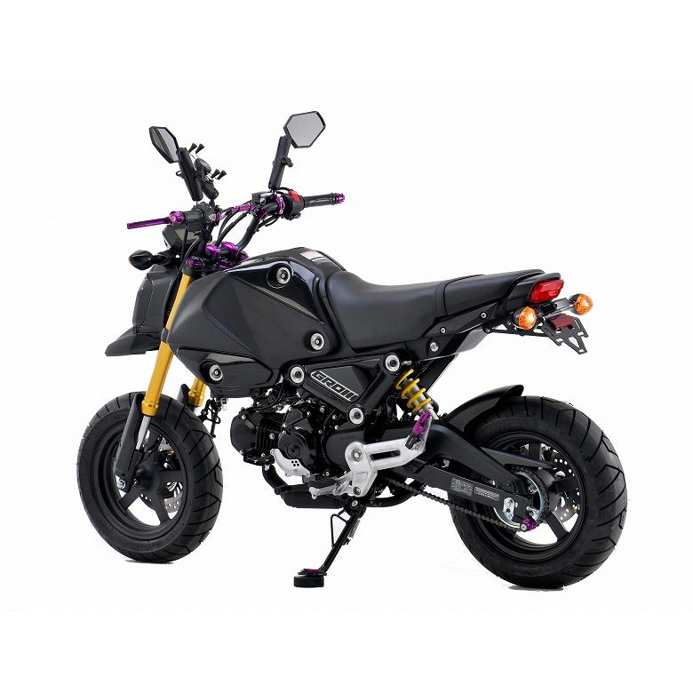 HONDA GROM125 H2C 經典越野大鳥 造型車殼套件 寬體 鳥嘴寬體 越野寬體 黑色-細節圖4