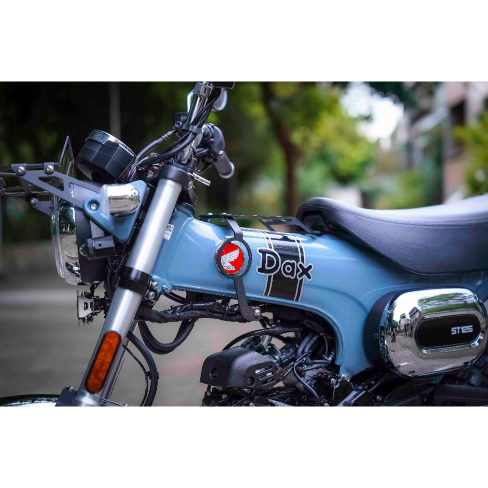 DAX125專用 NEMOTO 中央貨架 中央龍骨支架 龍骨支架 DAX125 台灣製造 白鐵材質 粉體塗裝-細節圖3