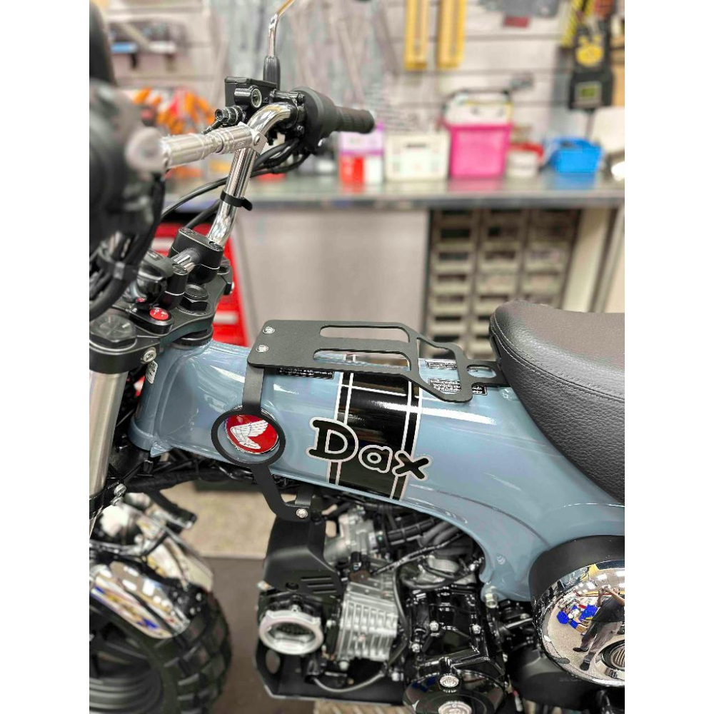 DAX125專用 NEMOTO 中央貨架 中央龍骨支架 龍骨支架 DAX125 台灣製造 白鐵材質 粉體塗裝-細節圖9