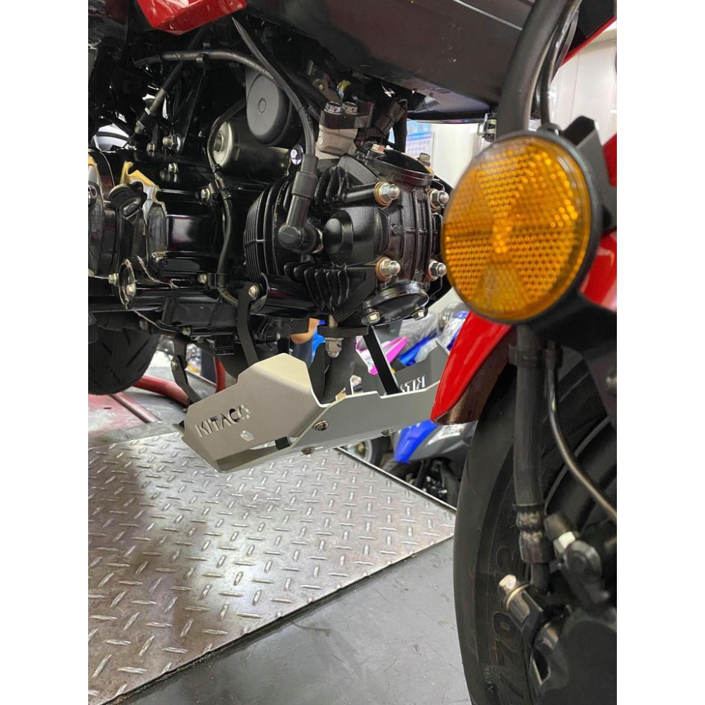 HONDA MONKEY 125   GROM 125五速專用 KITACO 下導流-細節圖4