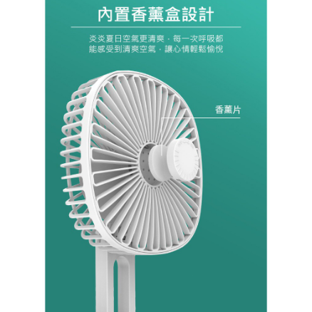 USB 7吋折疊風扇 三段風速 可香薰涼爽 風扇桌扇 適用室內戶外辦公露營-細節圖9