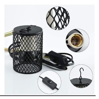 E27寵物保溫燈附燈泡 陶瓷保熱網燈 兔子倉鼠蜜袋鼯鸚鵡 寶貝寵物保溫保健 適用110V-細節圖6