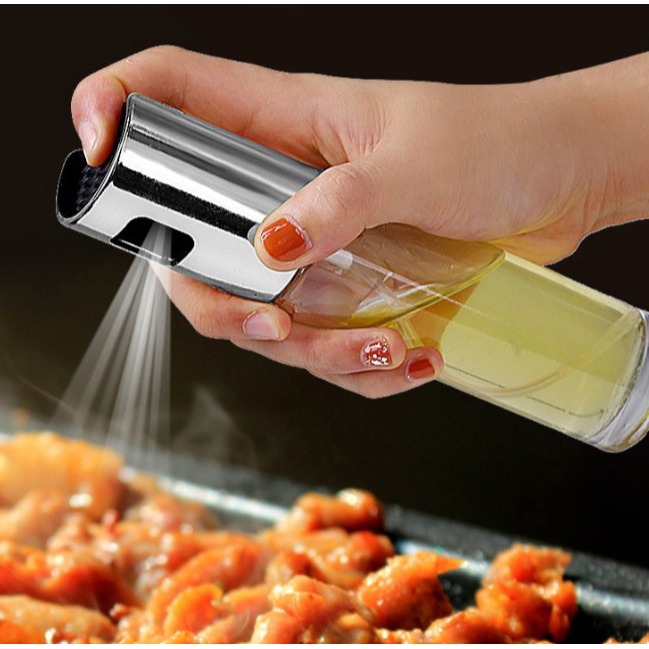 廚房按壓式噴霧控油瓶 噴油瓶噴油壺 100ML 料理氣炸鍋 美食燒烤 油壺 調味瓶-細節圖7