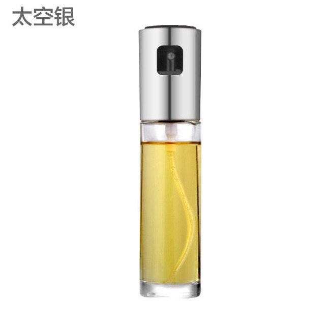 廚房按壓式噴霧控油瓶 噴油瓶噴油壺 100ML 料理氣炸鍋 美食燒烤 油壺 調味瓶-規格圖8