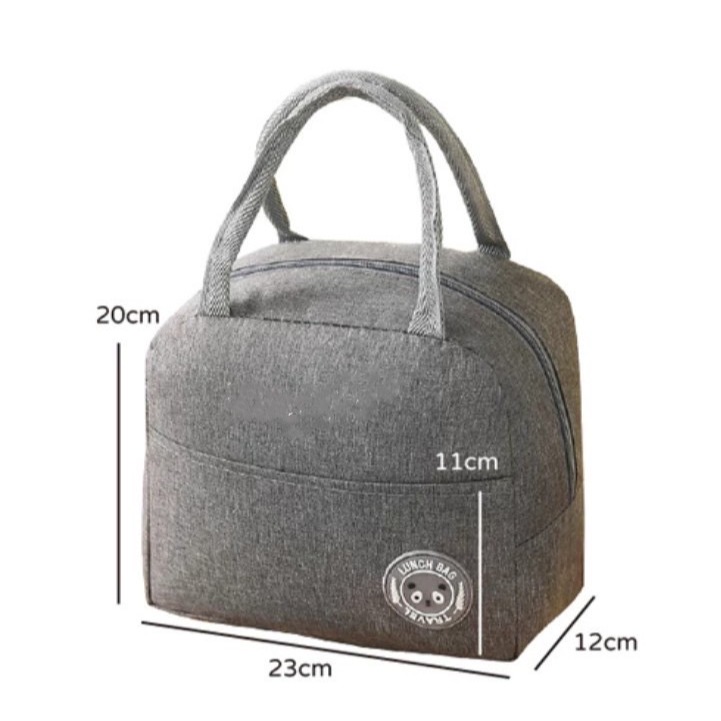 手提袋保溫便當   鋁箔保鮮保溫袋 飯盒  上班上學 帶飯午餐-細節圖4