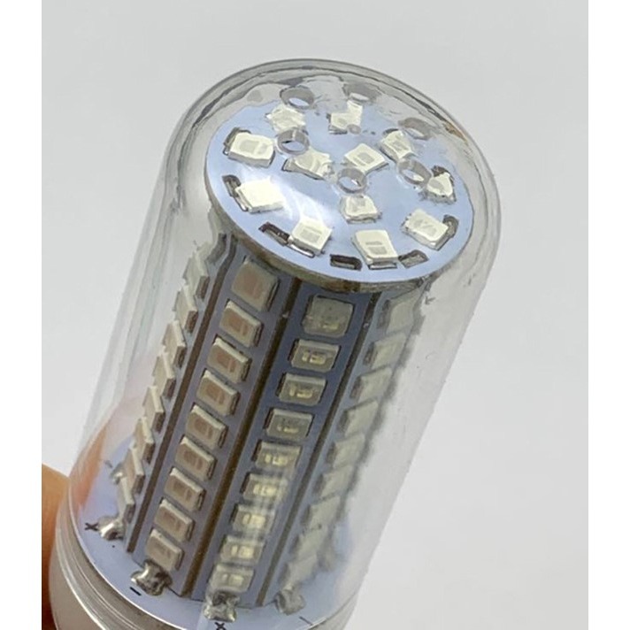 殺菌玉米燈泡E27 10W 紫外線殺菌燈 110V電壓 附簡易開關燈座x1-細節圖4