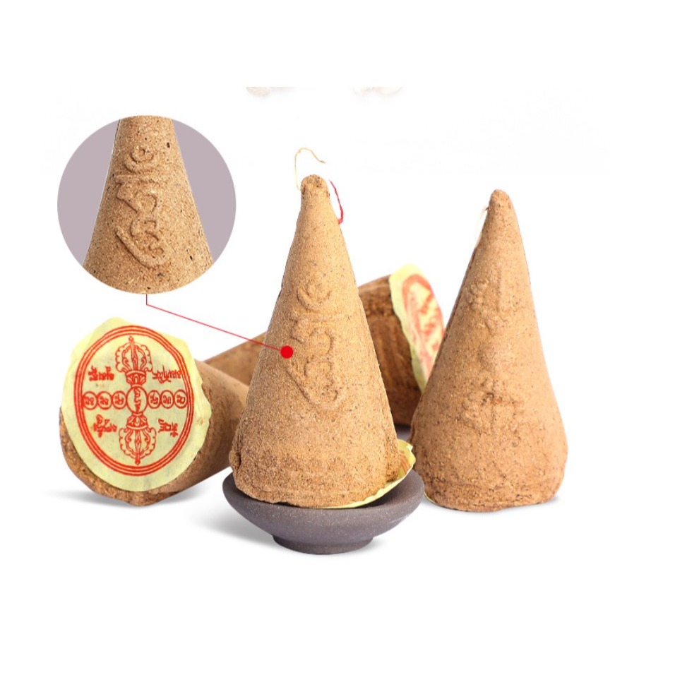 喇榮108味 煙供食子塔香   喇榮佛學院 上供下施 烟供 修法供品 佛堂供香 藏傳塔香-細節圖2