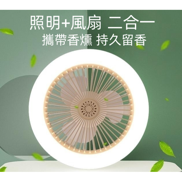 E27萬向風扇燈泡LED30W 6寸風扇燈 遙控款 露營燈 電風扇陽台燈 浴室燈 110V電壓-細節圖6