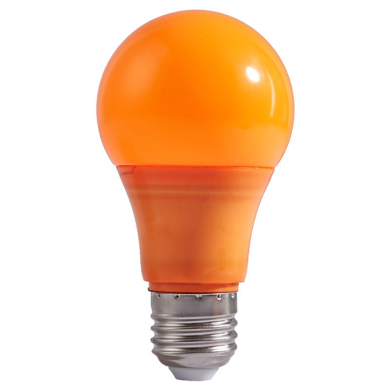LED驅蚊燈泡 9W 全電壓 E27 驅蚊照明兩用燈泡 家用防蚊燈 黃光球泡燈 養殖場果園專用 節能省電 LED燈泡-細節圖3