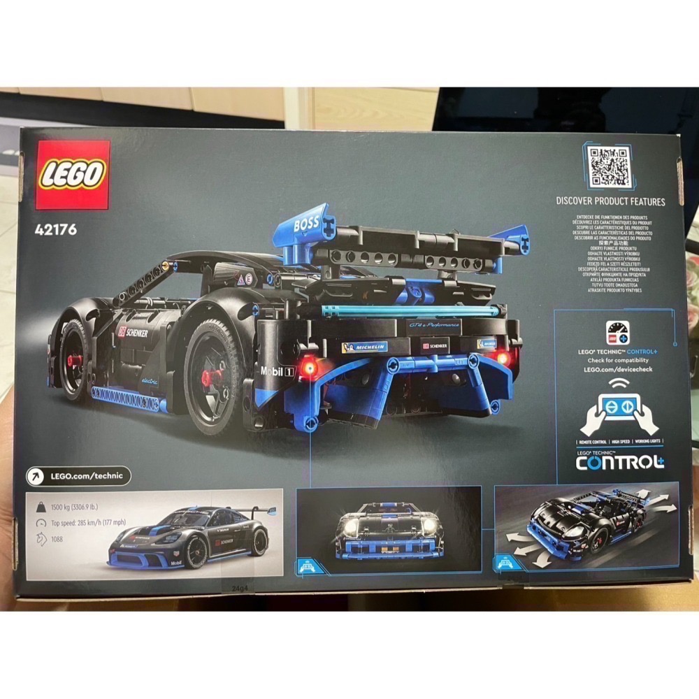 LEGO 42176 保時捷 GT4 電動高性能賽車(全新未拆封)-細節圖2