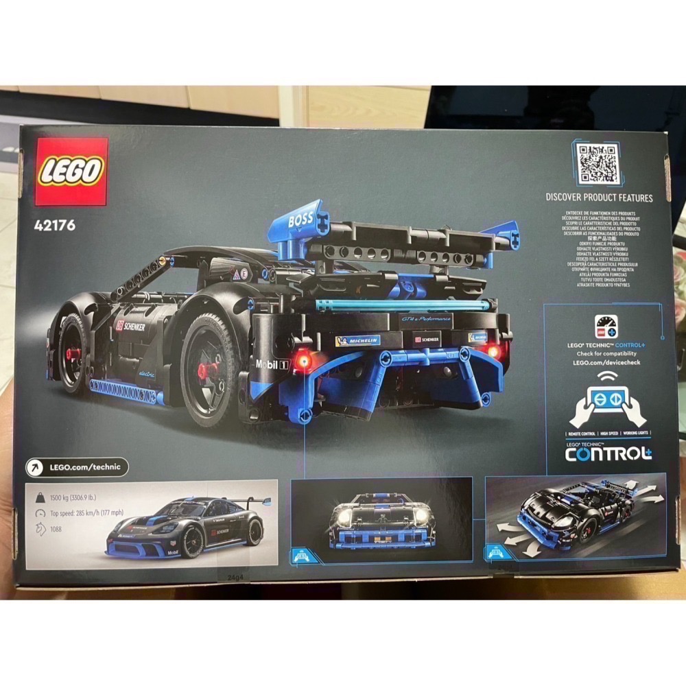 LEGO 42176 保時捷 GT4 電動高性能賽車(全新未拆封)-細節圖2