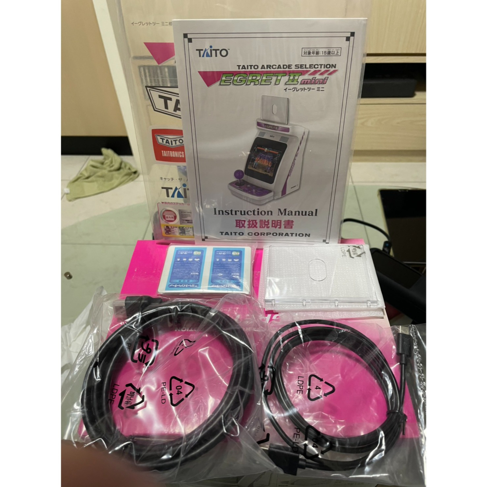 (全新)TAITO EGRET II mini街機 + 原裝手柄-細節圖3