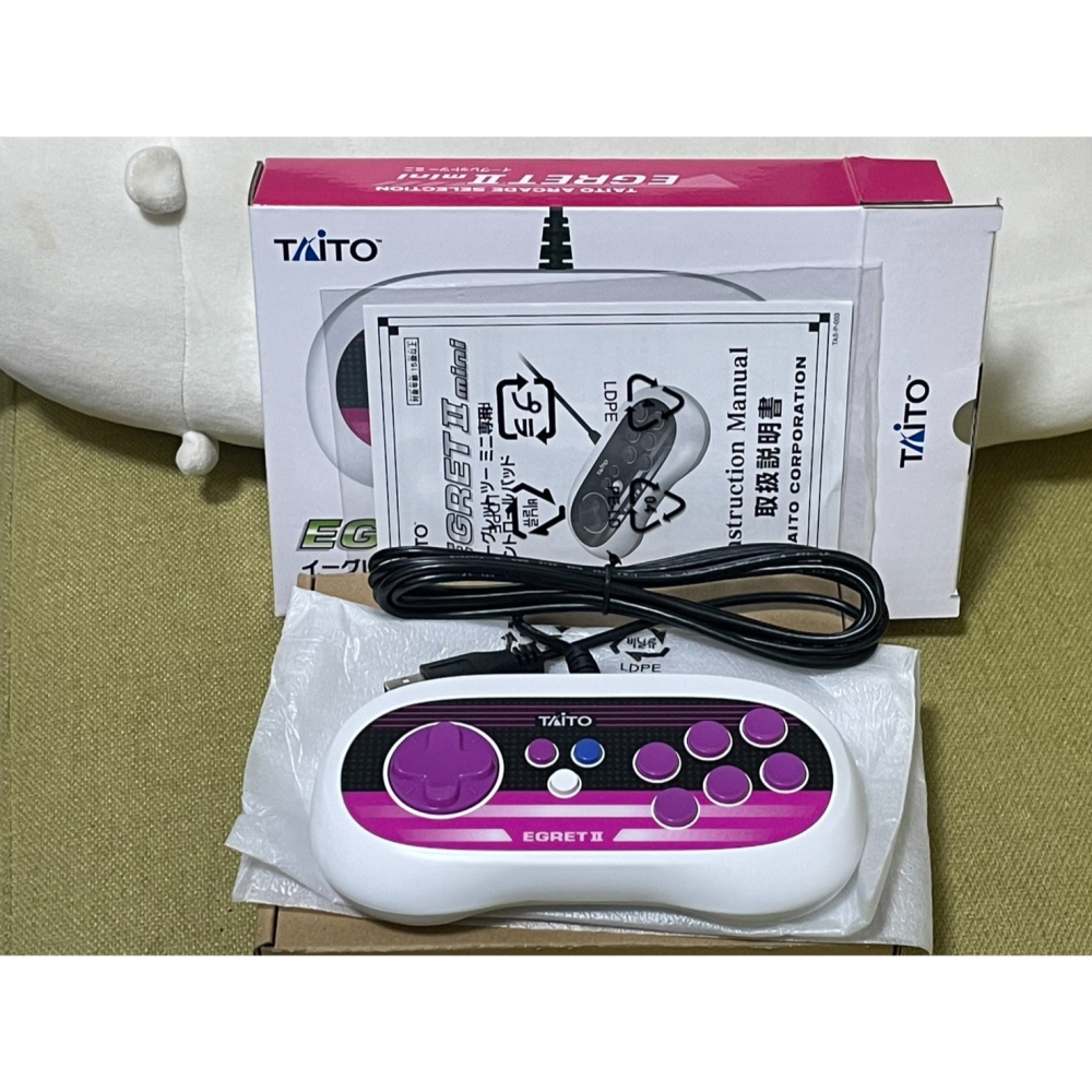 (全新)TAITO EGRET II mini街機 + 原裝手柄-細節圖4