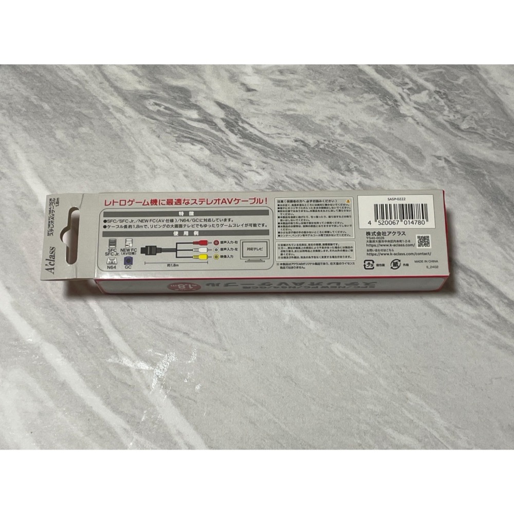 超級任天堂/新任天堂/任天堂64/GameCube AV線-細節圖2