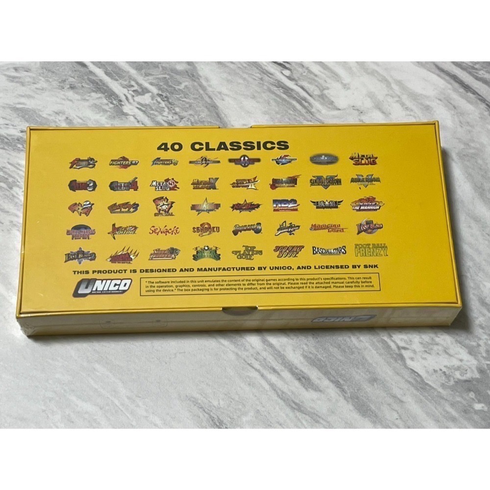UNICO遊戲掌機-內建SNK授權遊戲(全新)-細節圖2