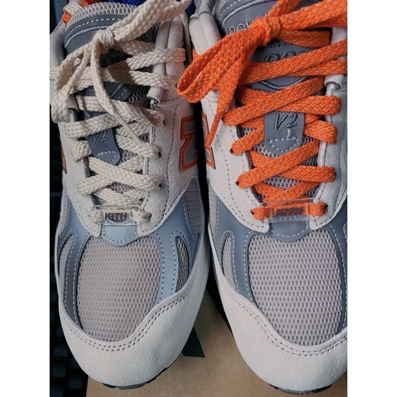 【全新現貨】Kith x New Balance 991v2 Madison Square 英製 US10.5-細節圖2