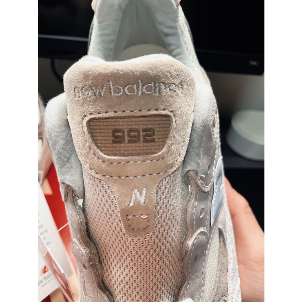 【全新現貨】New Balance 992MM US10.5 D楦 異材質拼接 MIU 美製-細節圖4